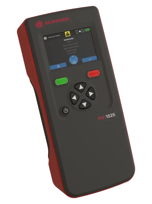 Seaward PV:1525-IV Test Kit Solcelletester 1500 V DC / 25 A 