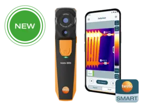 Testo 860i Termografikamera 256x192 piksler, FoV 48 x 36&#176;