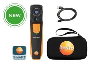 Testo 860i kit - Tr&#229;dl&#248;st termisk kamera for smarttelefoner