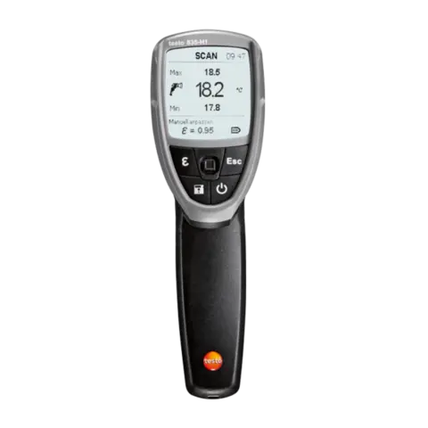 TESTO 835-H1 IR TERMOMETER MED MODUL FOR RELATIV FUKTIGHET 