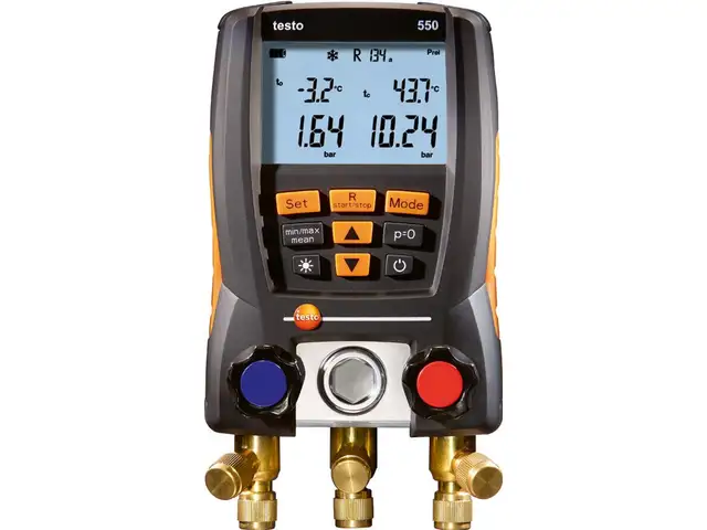 TESTO 550 MED BLÅTANN - KOMPLETT SETT 