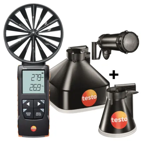 testo 417 - Sett 2 med utretter og trakter 