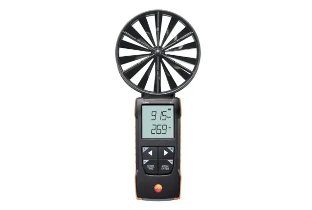 testo 417 Digitalt vingehjuls anemometer 100mm 