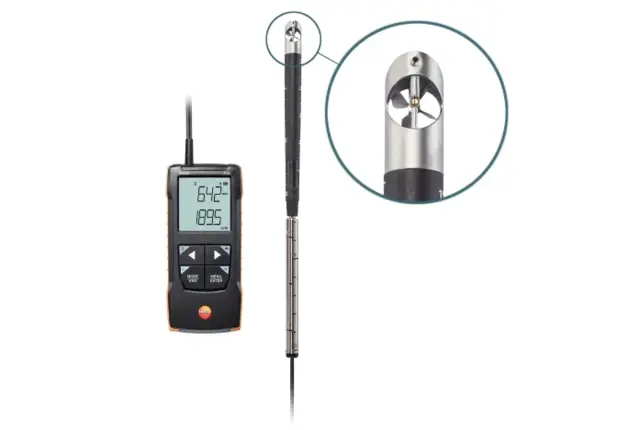 testo 416 Digital vingehjuls anemometer 16mm 
