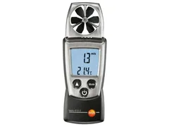TESTO 410-2 LUFTHASTIGHETSM&#197;LER, MED FUKT OG TEMP.