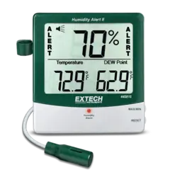 Extech 445815 Hygro-Thermometer Alarm Luftfuktighet, temperatur og duggpunkt