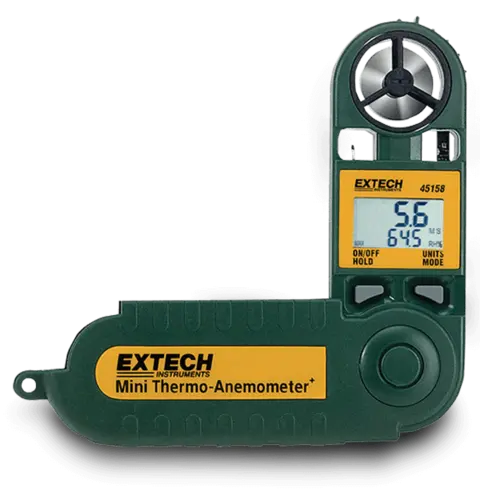 Extech 45158 Mini Thermo-Anemometer Lufthastighet, temperatur, luftfuktighet 