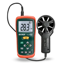 Extech AN100 termo-anemometer CFM/CMM luftmengdemåler med temperatur