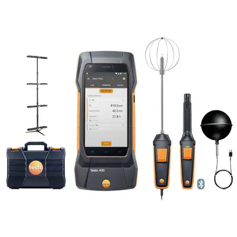 testo 400 IAQ and comfort kit with tripod 
