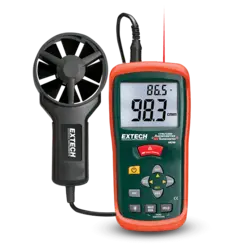 Extech AN200 termo-anemometer CFM/CMM med innebygd IR-termometer