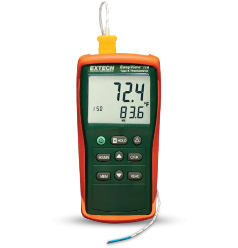 Extech EA11A EasyView Type K termometer -50 til 1300 °C med minne 