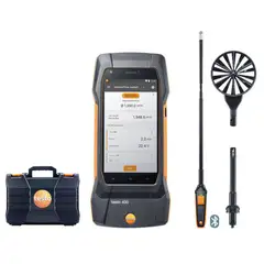 testo 400 air flow kit with 16mm vane probe