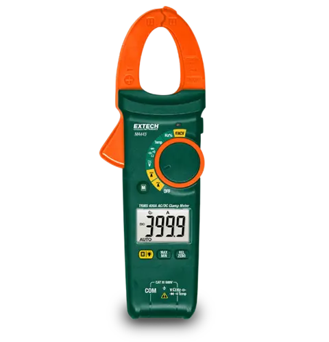 Extech MA445 True RMS AC/DC strømtang NCV, 1500 A og CAT IV 600 V 