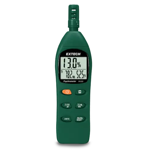 Extech RH300 hygro-termometer Fuktighet, duggpunkt og våttemperatur 
