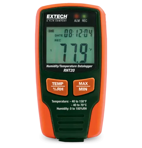Extech RHT20 temp og fuktighetslogger 16 000 målinger, USB 