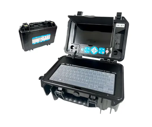 A18B10 Kontrollboks 10" skjerm/tastatur DVR-enhet for rørinspeksjonskamera 
