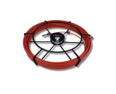 TvbTech R1340D kabeltrommel 6.8mm 40 m skyvekabel med meterteller