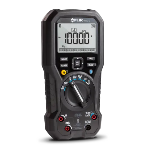 FLIR DM93-2 industrimultimeter True RMS, VFD-filter og METERLiNK 