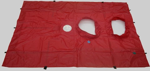 Duk oversized med 2 &#229;pninger