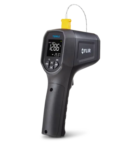 FLIR TG56-2 IR-termometer 30:1, 1300 °C og Type K 