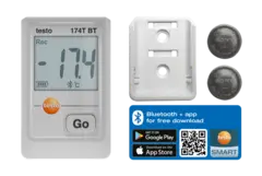 testo 174 T BT datalogger med Bluetooth