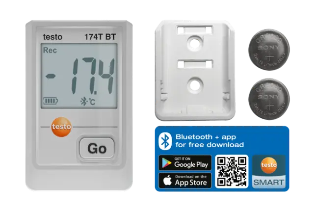 testo 174 T BT datalogger med Bluetooth 