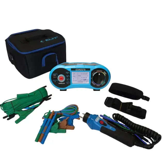 EuroMaster E2 installasjonstester Sluttkontroll, NEK 400, IT/TT/TN 