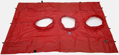 Duk oversized med 3 &#229;pninger