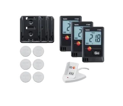 testo 174 H – Startpakke fukt/temp 