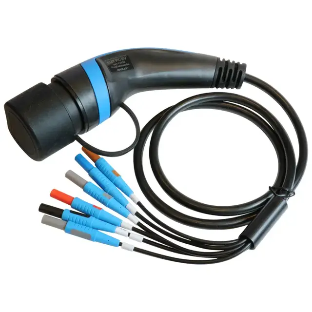 EuroMaster AutoEV+PC-EV Installasjonstester med Type 2-adapter 