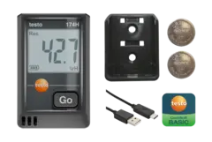 testo 174 H Fukt og temperatur logger med USB