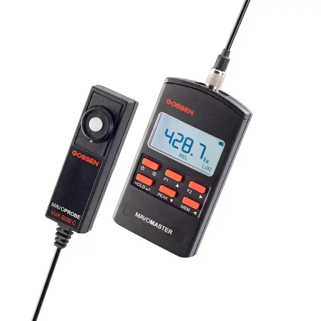 GOSSEN MAVOLUX 5032 C Kit lysmåler Klasse C, USB og datalagring 