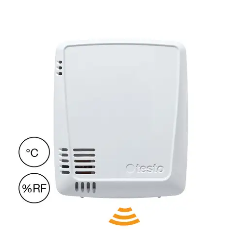 Testo 160 TH Temp. Fukt datalogger m/app 