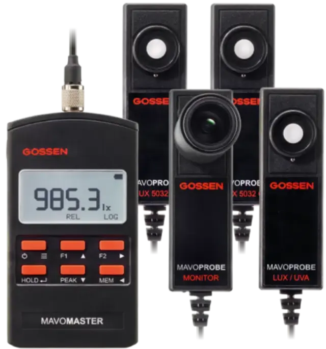 GOSSEN MAVOLUX 5032 B Kit Klasse B lysmåler med datalogging 