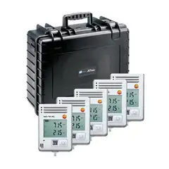 testo 160 IAQ sett (5 loggere + transportkoffert)