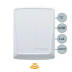 Testo 160 E Datalogger med to eksterne f&#248;ler koplinger