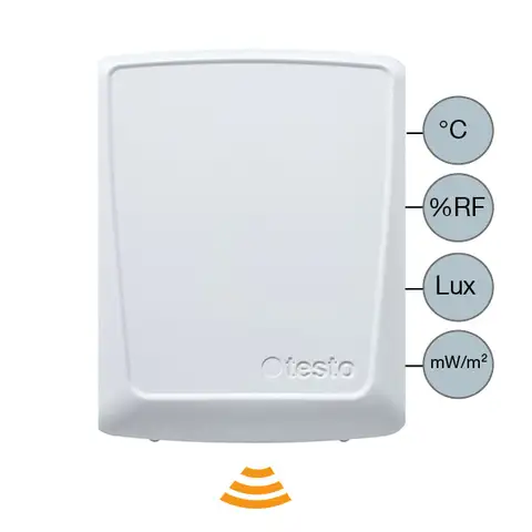 Testo 160 E Datalogger med to eksterne føler koplinger 