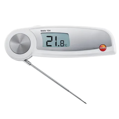 TESTO 104, SPRUTSIKKERT FOLDETERMOMETER 