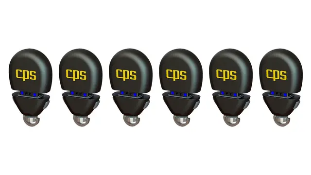 CPS TS-100-6PK temp- og fuktighetslogger 6-pakning med Bluetooth 