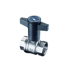 Oventrop Optibal 1078003 kuleventil DN10 G 3/8" med termometer