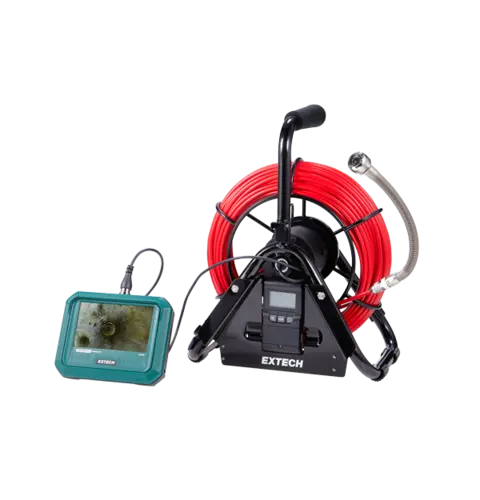 Extech HDV750 videoskop 30 m rørkamera med 28 mm kamera 