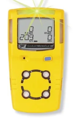 Honeywell BW MicroClip XL 2-GAS O2 og LEL gassdetektor IP68