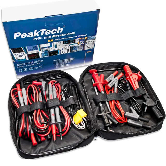 PeakTech® P 8200» Måletilbehørssett 