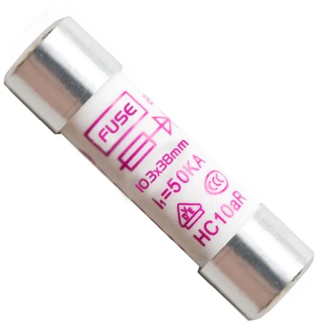 PeakTech® P 7520» Mikrosikring 630 mA / 1000 V ~ 10,3 x 38 mm 