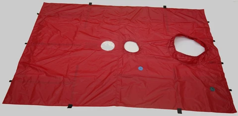 Duk oversized med 2 &#229;pninger