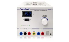 PeakTech&#174; P 6300&#187; likestr&#248;msforsyning Symmetrisk, maks. 30 V likestr&#248;m.