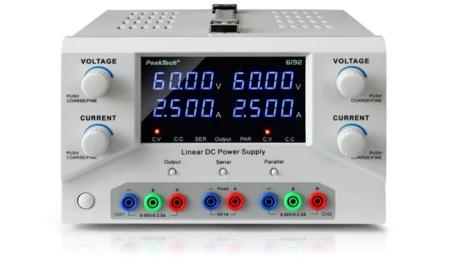 PeakTech® P 6192 Laboratoriestrømforsyning 