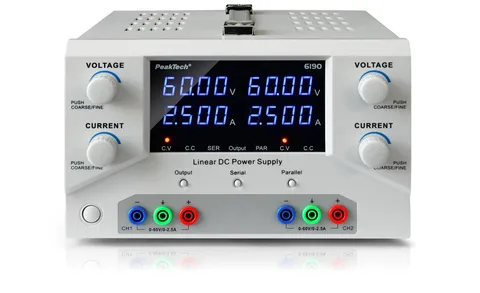 PeakTech® P 6190 Laboratoriestrømforsyning