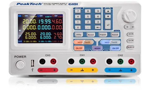 PeakTech® P 6181» Programmerbar- likestrømsforsyning