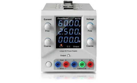 PeakTech® P 6172 Laboratoriestrømforsyning